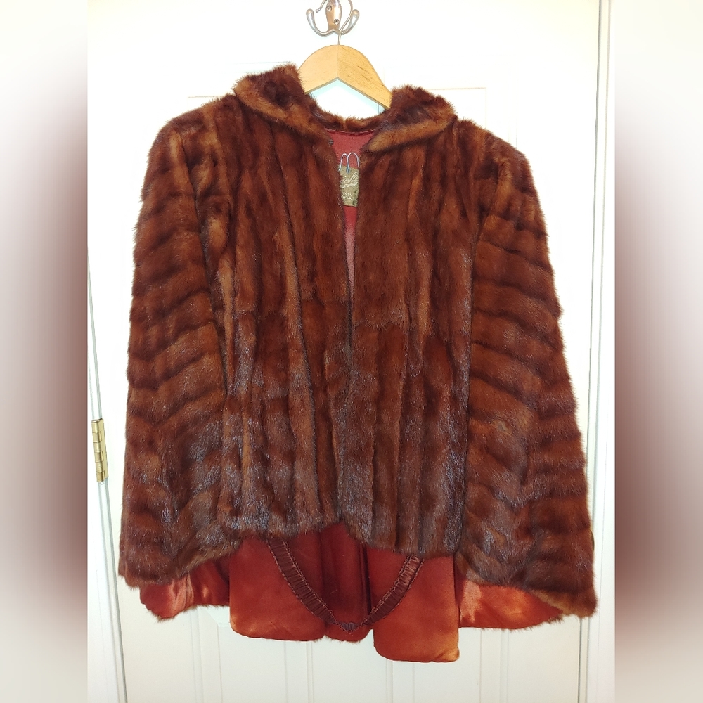 Vintage Mink Shawl
